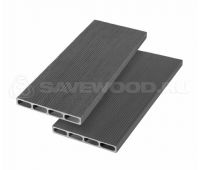 Грядочная доска ДПК с 3D-текстурой SW Rubus Графит Грядочная доска ДПК с 3D-текстурой SW Rubus Графит