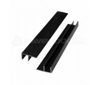 F-профиль ДПК Чёрный F-профиль ДПК Чёрный
