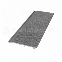 Cайдинг из ДПК SW Cedrus (R) радиальный распил Пепельный