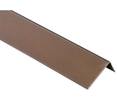 Угол алюминиевый завершающий 3000x51.5x30 мм Коричневый от производителя OutDoor по цене 612 р Угол алюминиевый завершающий 3000x51.5x30 мм Коричневый от производителя OutDoor по цене 612 р