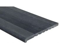 Ступень ДПК Havana/Вельвет Чёрная (полнотелая) Ступень ДПК Havana/Вельвет Чёрная (полнотелая)