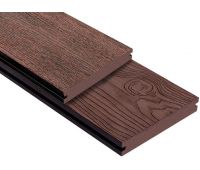 Террасная доска ДПК 3D Storm/Ocean Коричневая микс (полнотелая) Террасная доска ДПК 3D Storm/Ocean Коричневая микс (полнотелая)