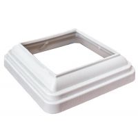 Крышка нижняя 140х140 Extrusion Белый Крышка нижняя 140х140 Extrusion Белый