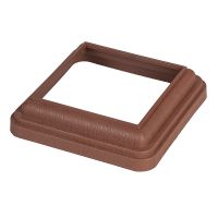 Крышка нижняя 140х140 Extrusion Махагон