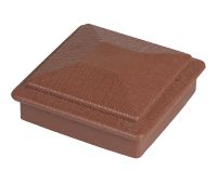 Крышка верхняя 125х125 Extrusion Махагон