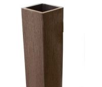 Столб опорный 100х100х3000 Select Тёмно Коричневый Столб опорный 100х100х3000 Select Тёмно Коричневый