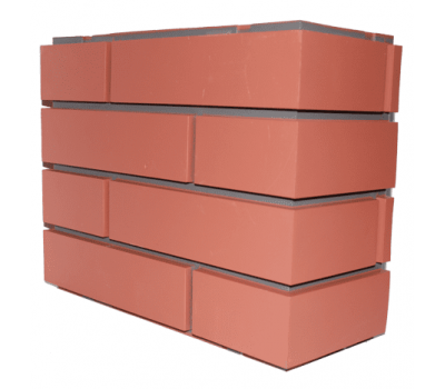 Пластиковая имитация кирпичного столба Реставрация Красный от производителя  Пикс по цене 0 р