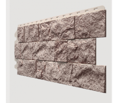 Фасадные панели (цокольный сайдинг) , Fels (скала), Muttfels Перламутровый от производителя  Docke по цене 738 р