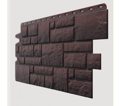 Фасадные панели (цокольный сайдинг) , Burg (камень), Schwarzburg Тёмный от производителя  Docke по цене 681 р