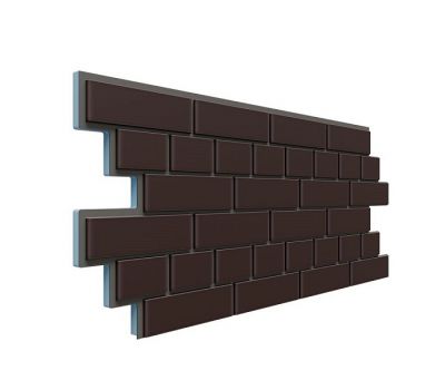 Фасадная термопанель Кирпич 20 мм - Коричневый от производителя Доломит по цене 980 р Фасадная термопанель Кирпич 20 мм - Коричневый от производителя Доломит по цене 980 р