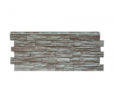 Цокольный сайдинг «Сланец» Серый от производителя Nordside по цене 557 р Цокольный сайдинг «Сланец» Серый от производителя Nordside по цене 557 р