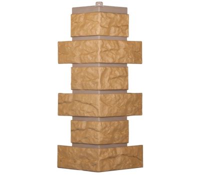 Угол Лондон Брик Кирпич - Бежевый от производителя  Т-сайдинг по цене 380 р