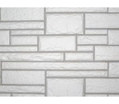 Цокольный сайдинг Hand-Cut Stone (Дворцовый Камень) GLACIER WHITE (Белый камень) от производителя Nailite по цене 0 р Цокольный сайдинг Hand-Cut Stone (Дворцовый Камень) GLACIER WHITE (Белый камень) от производителя Nailite по цене 0 р