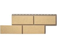 Фасадные панели (цокольный сайдинг) Неаполитанский камень Песчанный Фасадные панели (цокольный сайдинг) Неаполитанский камень Песчанный