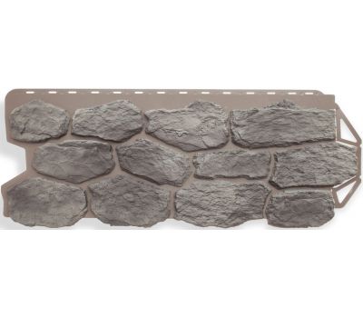 Фасадные панели (цокольный сайдинг) Бутовый камень Скандинавский от производителя  Альта-профиль по цене 665 р