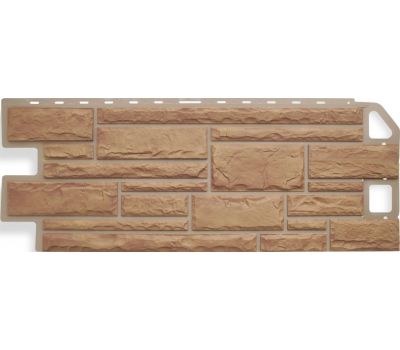 Фасадные панели (цокольный сайдинг) Камень Бежевый от производителя Альта-профиль по цене 632 р Фасадные панели (цокольный сайдинг) Камень Бежевый от производителя Альта-профиль по цене 632 р