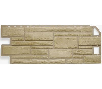 Фасадные панели (цокольный сайдинг) Камень Известняк от производителя  Альта-профиль по цене 632 р