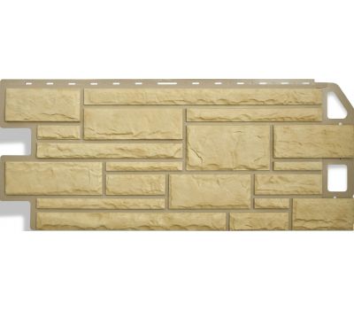 Фасадные панели (цокольный сайдинг) Камень Желтый от производителя Альта-профиль по цене 632 р Фасадные панели (цокольный сайдинг) Камень Желтый от производителя Альта-профиль по цене 632 р