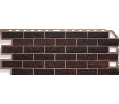 Фасадные панели (цокольный сайдинг)  Кирпич Жженый от производителя  Альта-профиль по цене 632 р