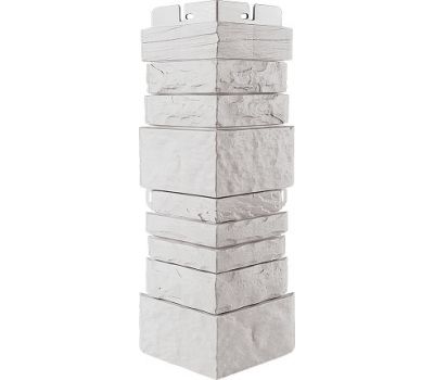 Угол наружный Шотландия ЭКО Белый от производителя  Альта-профиль по цене 369 р