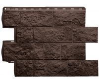 Фасадная панель Туф ЭКО Коричневый Фасадная панель Туф ЭКО Коричневый