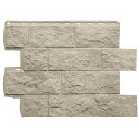 Фасадная панель Туф ЭКО Кремовый