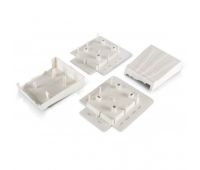 Декоративная Заглушка в комплекте левая+правая Белая Декоративная Заглушка в комплекте левая+правая Белая