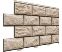 Цокольный сайдинг коллекция Альпийский прокрашенные швы - Орех Цокольный сайдинг коллекция Альпийский прокрашенные швы - Орех