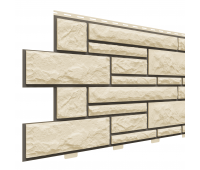 Фасадные панели Брусчатка Доломит - Бежевый Фасадные панели Брусчатка Доломит - Бежевый