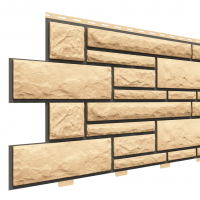 Фасадные панели под камень Доломит премиум Имбирь Фасадные панели под камень Доломит премиум Имбирь