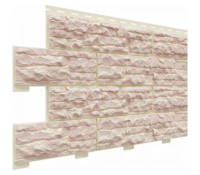 Цокольный сайдинг коллекция Скалистый риф люкс - Жемчуг от производителя Доломит по цене 548 р Цокольный сайдинг коллекция Скалистый риф люкс - Жемчуг от производителя Доломит по цене 548 р