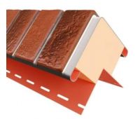 Угол к Фасадным Термопанелям Наружный Каньон 20 мм Рубин Угол к Фасадным Термопанелям Наружный Каньон 20 мм Рубин