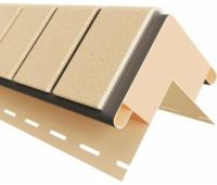 Угол к Фасадным Термопанелям Наружный Кирпич 20 мм Светло-Желтый Угол к Фасадным Термопанелям Наружный Кирпич 20 мм Светло-Желтый