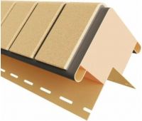 Угол к Фасадным Термопанелям Наружный Кирпич 40 мм Желтый Угол к Фасадным Термопанелям Наружный Кирпич 40 мм Желтый