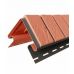 Угол наружный для цокольного сайдинга Кирпич Славянка Красный от производителя  Доломит по цене 1 292 р