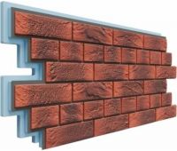 Фасадная термопанель Венецианский кирпич 40 мм - Корса Фасадная термопанель Венецианский кирпич 40 мм - Корса