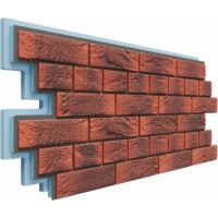 Фасадная термопанель Венецианский кирпич 40 мм - Корса Фасадная термопанель Венецианский кирпич 40 мм - Корса