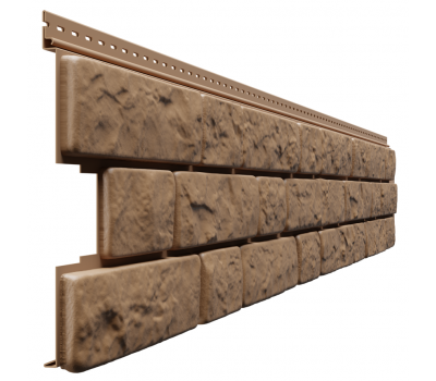 Фасадные панели - серия LUX BERGART под камень Лесной фундук от производителя Docke по цене 462 р Фасадные панели - серия LUX BERGART под камень Лесной фундук от производителя Docke по цене 462 р