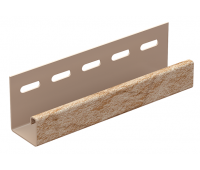 J-планка Стоун-хаус Камень Золотистый