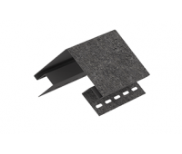 Наружный угол Стоун-хаус Кирпич Графитовый