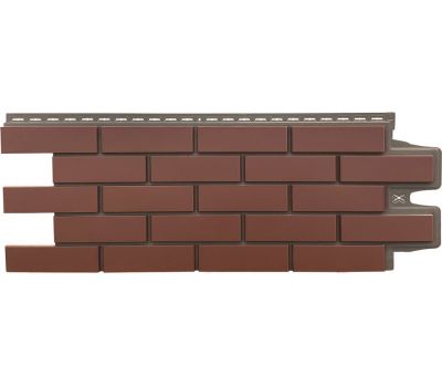 Фасадная панель Клинкерный кирпич Элит Корица (Махагон) от производителя  Grand Line по цене 738 р