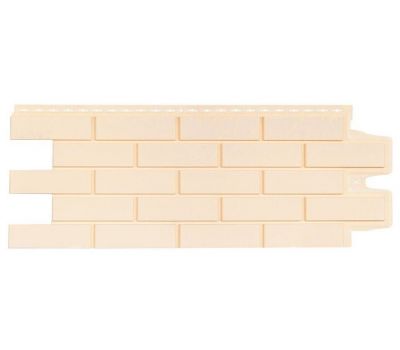 Фасадная панель Стандарт клинкерный кирпич Бежевый от производителя  Grand Line по цене 510 р
