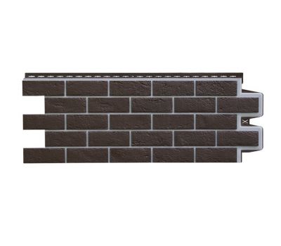 Фасадные панели Премиум состаренный кирпич Шоколадный от производителя  Grand Line по цене 663 р