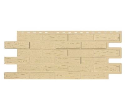 Фасадные панели СЕРИЯ кирпич Саман Эко - Амбер от производителя  Т-сайдинг по цене 520 р