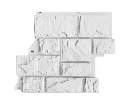 Цокольный сайдинг - Белый от производителя Canada Ridge по цене 240 р Цокольный сайдинг - Белый от производителя Canada Ridge по цене 240 р