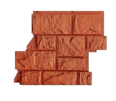 Цокольный сайдинг - Терракотовый от производителя Canada Ridge по цене 240 р Цокольный сайдинг - Терракотовый от производителя Canada Ridge по цене 240 р
