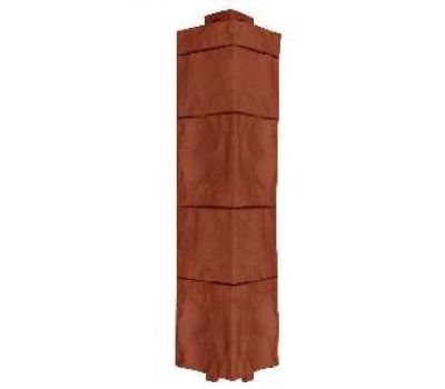 Угол наружный для Цокольного сайдинга Терракот от производителя Canada Ridge по цене 220 р Угол наружный для Цокольного сайдинга Терракот от производителя Canada Ridge по цене 220 р