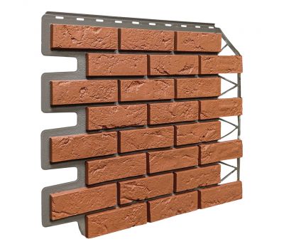 Фасадные панели Кирпич Баварский - Терракотовый от производителя Fineber по цене 590 р Фасадные панели Кирпич Баварский - Терракотовый от производителя Fineber по цене 590 р