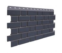 Цокольный сайдинг Кирпич Клинкерный Графит Цокольный сайдинг Кирпич Клинкерный Графит
