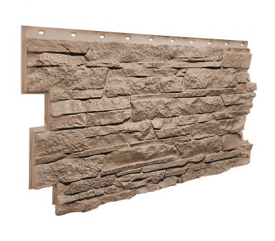 Фасадные панели (цокольный сайдинг) коллекция Скала - Песочный от производителя Fineber по цене 740 р Фасадные панели (цокольный сайдинг) коллекция Скала - Песочный от производителя Fineber по цене 740 р